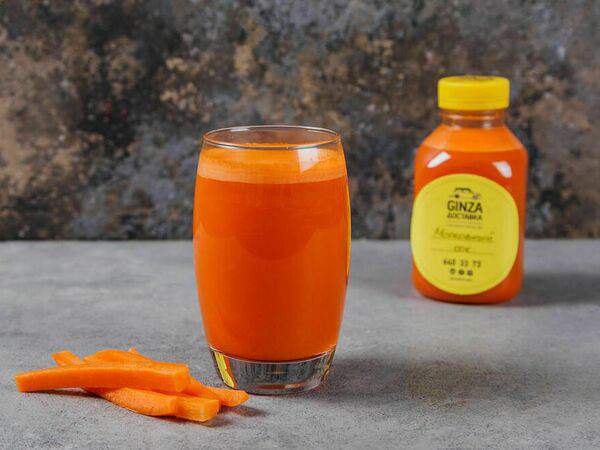 Мамалыга Бар - Свежевыжатый морковный сок