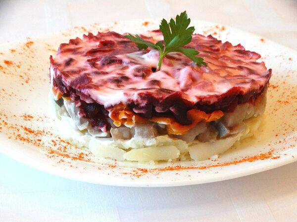 Московский - Салат Сельдь под шубой