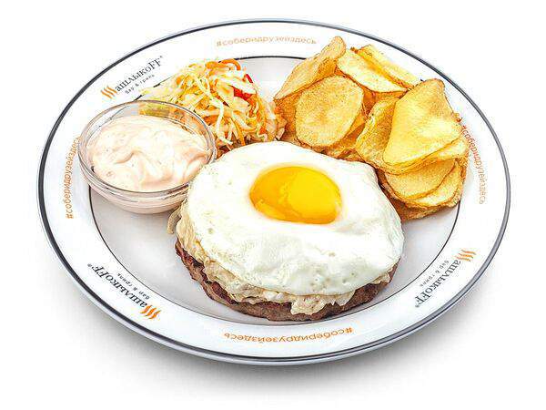 Шашлыкоff - Рубленый стейк с сыром