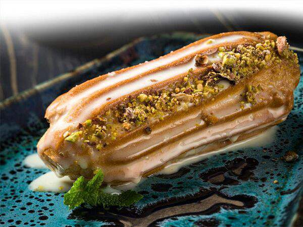 Кондитерский цех - Эклер фисташковый