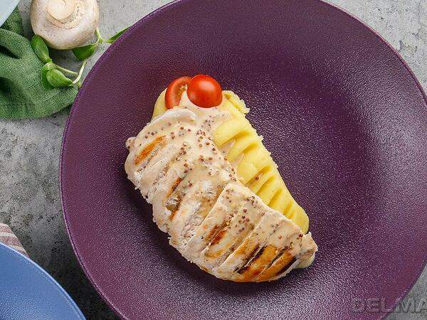 Кофейня №1 - Куриная грудка на гриле с картофельным пюре