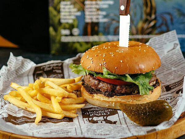 Мясной bro - Бургер Грибной