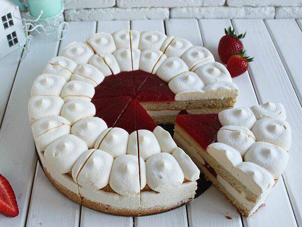 Десерт Коллекция - Торт Тирамису с клубникой