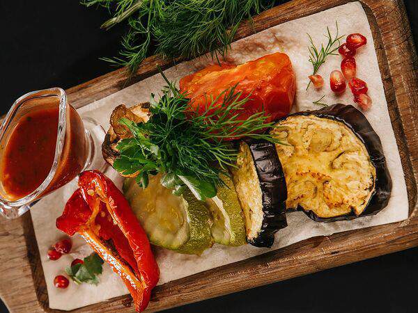 Crash Лаваш - Пряные овощи гриль