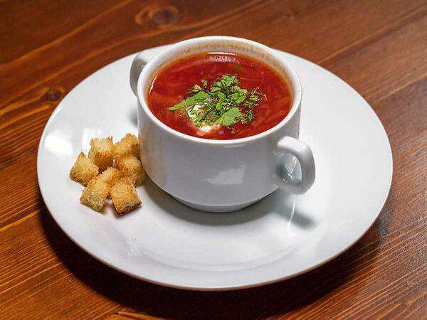 Два рубля - Борщ Украинский со сметаной