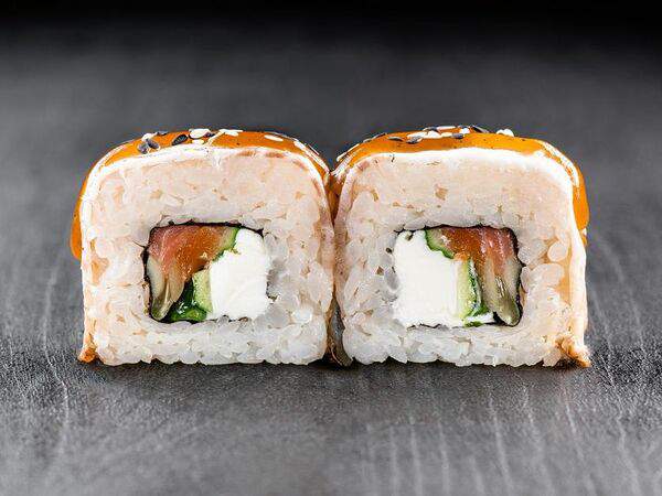 MAYYAPIZZA - Ролл Канада с лососем
