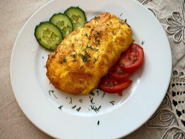 Вкусно здесь! - Свиная шейка под сырной шапочкой