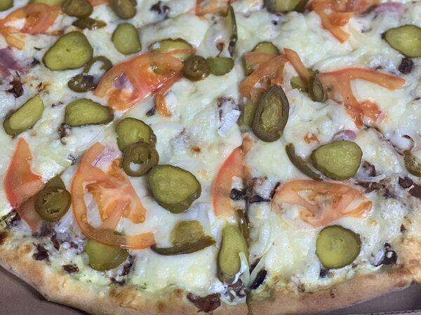 Ozz пицца суши - Чили чизбургер