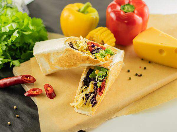 Горячий мексиканец - Буррито Вегетариано