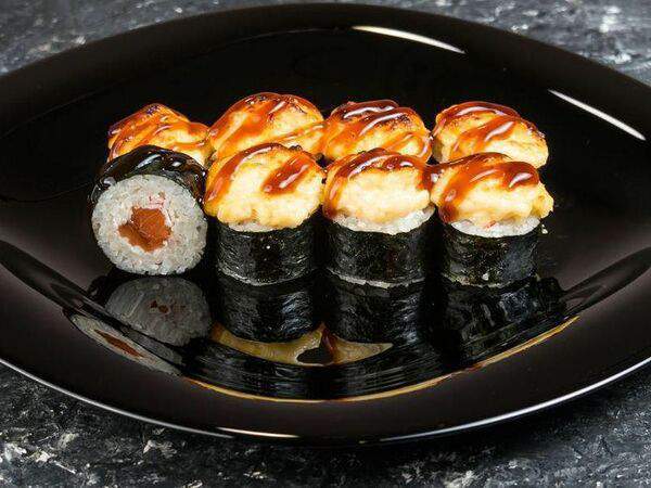 Филадельфия - Ролл Хот Краб микс