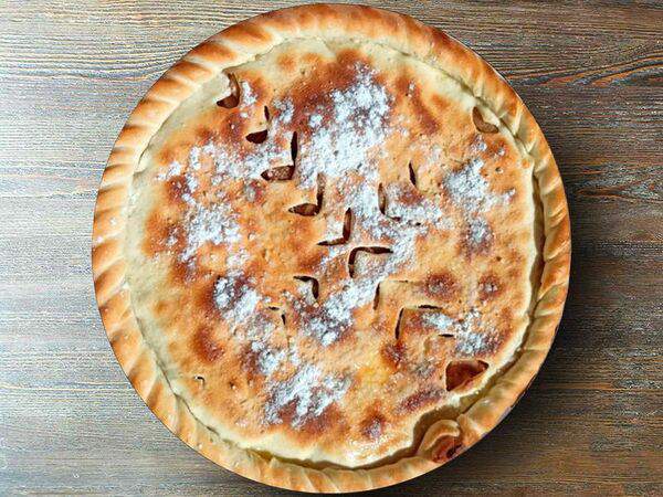 Дом папочки - Пирог с творогом и вишней