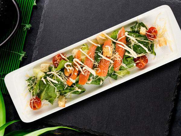 Евразия-Экспресс - Цезарь с копченым лососем