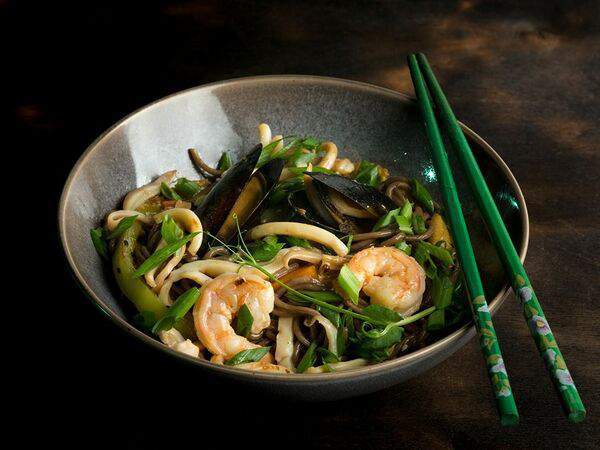 Foodmarket #FaceRoll - Соба с морепродуктами