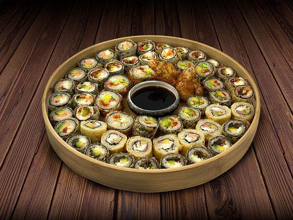 Тук-тук панда - Сет тёплых роллов