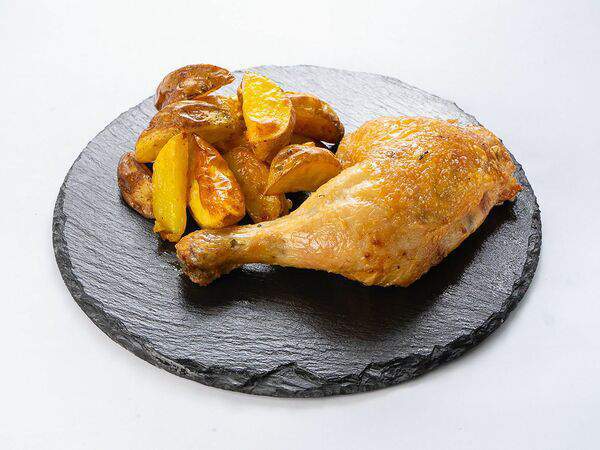 Мастер ланч - Окорочок жареный с картофелем по-деревенски