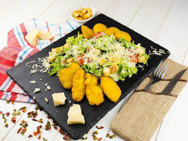 House mafia - Салат Наггетс с курицей