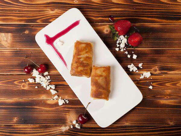 Восточная сказка - Блины с творогом