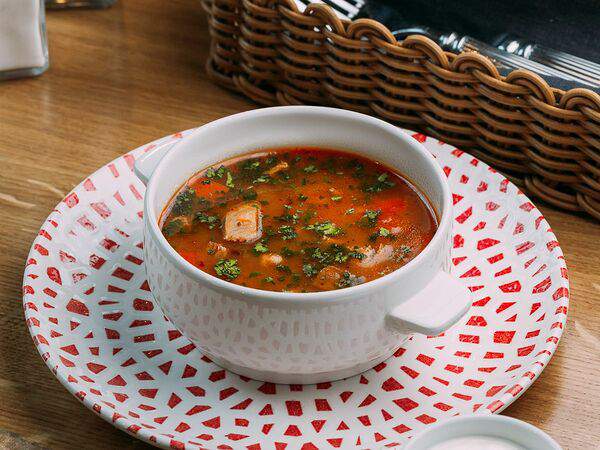 Бульвар - Уха из лосося и судака