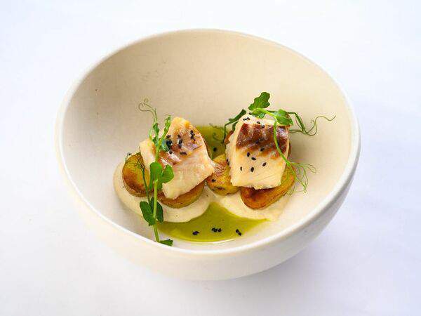 Vitae Healthy Food - Треска с молодым картофелем и кремом из цветной капусты