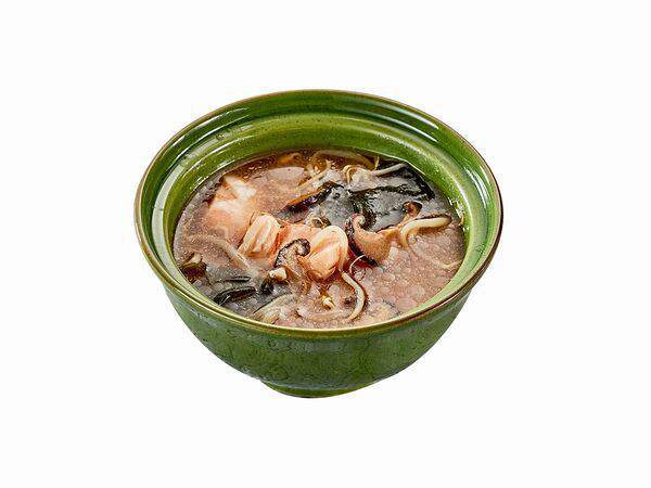 Сушисторис - Мисо суп с лососем