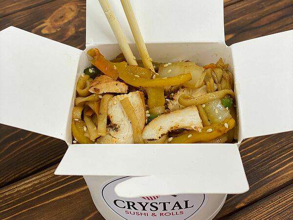 Crystal Sushi & Rolls - Лагман с курицей