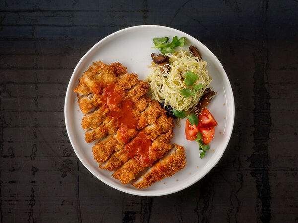 Рис - Тонкацу из свинины