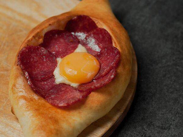 Хачапури для Пушкина - Аджарское с салями