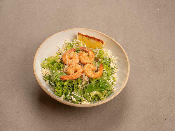 Аксакал - Салат с креветками