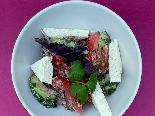 Bbsea jazz club - Салат Georgia с молодым чанахом