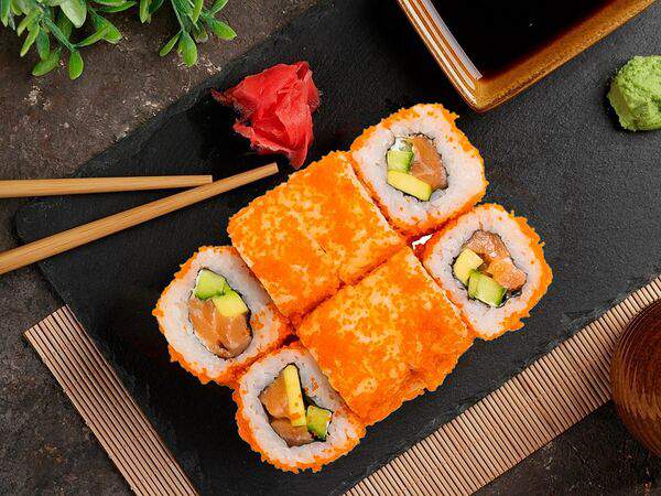 Dansed Pizza - Калифорния с лососем