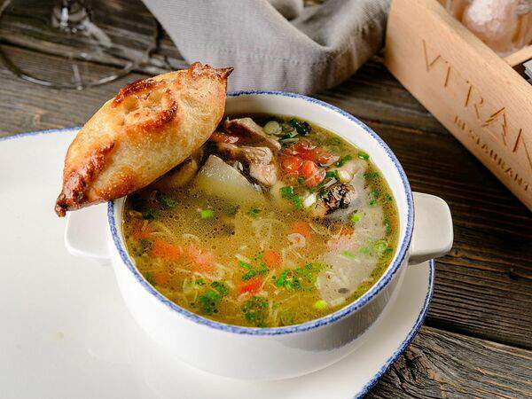 Веранда - Суп Обь из дикого муксуна