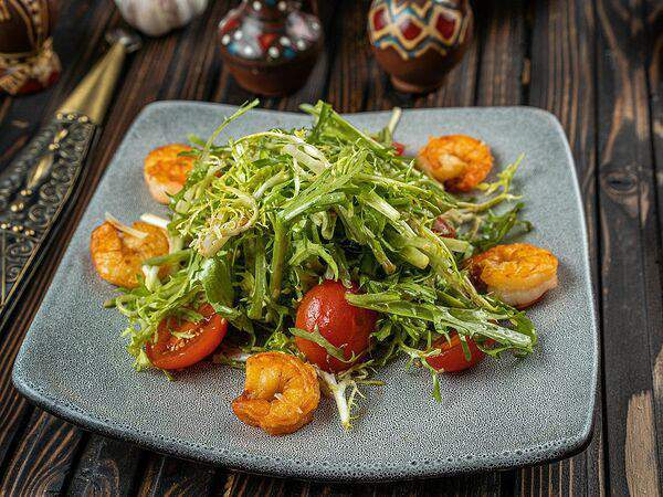 Мимино - Салат Руккола с креветкой