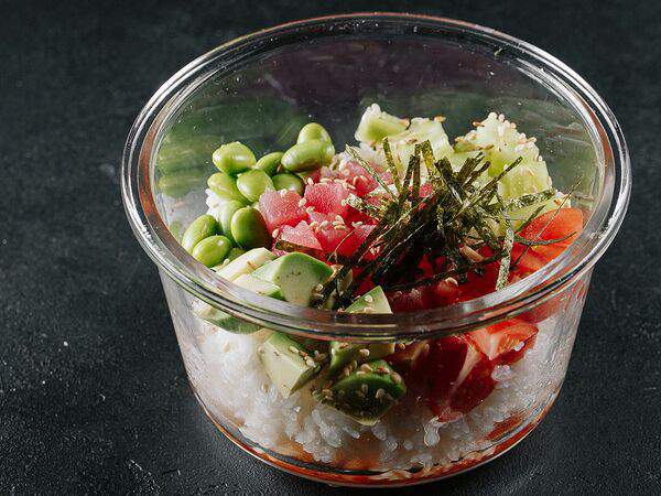 Кафе Nебо - Гавайский Поке с лососем