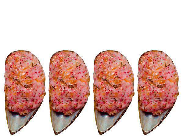 Sushi Street - Мидии запеченные в сырно-чесночном соусе