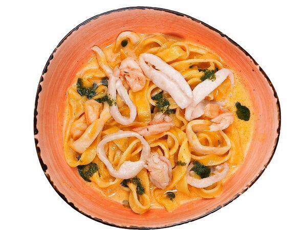 Домашний Шеф в Сытном Базаре - С морепродуктами Классика на сливочной основе