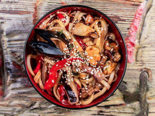 Парк - Удон с морепродуктами