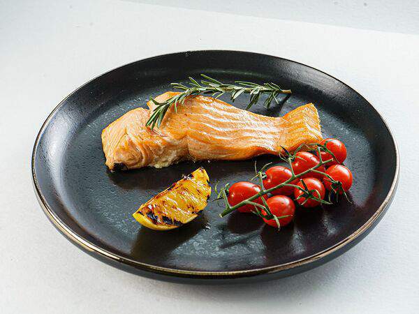 Мастер ланч - Стейк из семги с лимоном