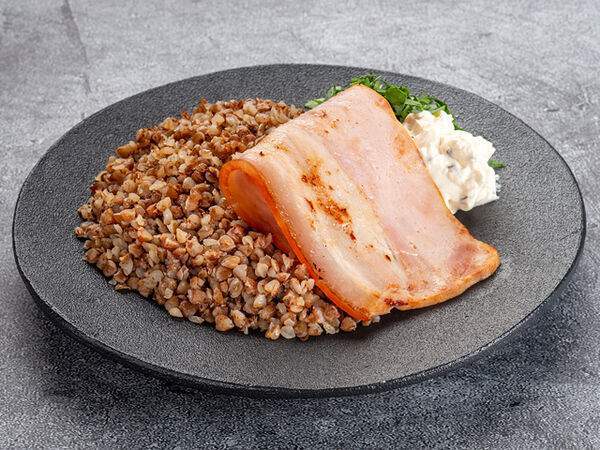 Теремок - Гречка с беконом, брынзой