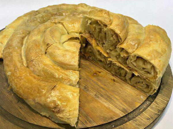 Машенькины пироги - Сербский пирог с грушей и лимонной цедрой