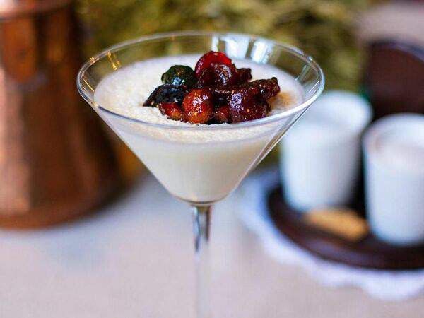 Basilico - Панна котта с Мостардой