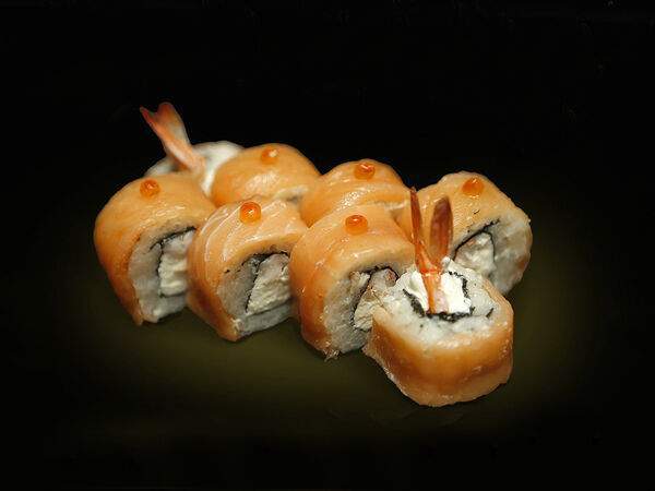 Перелетные Sushi - Ролл Филадельфия с креветкой