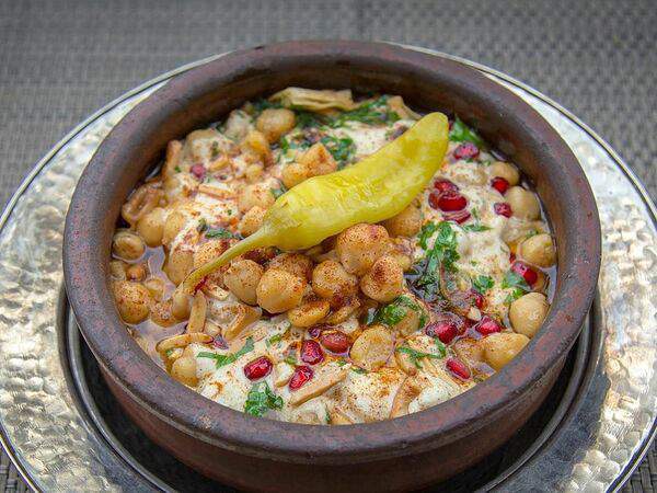 Дубай Фьюжен Арабская кухня - Фаттет хумус