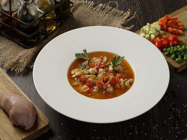 Вкусно пицца - Суп Минестроне