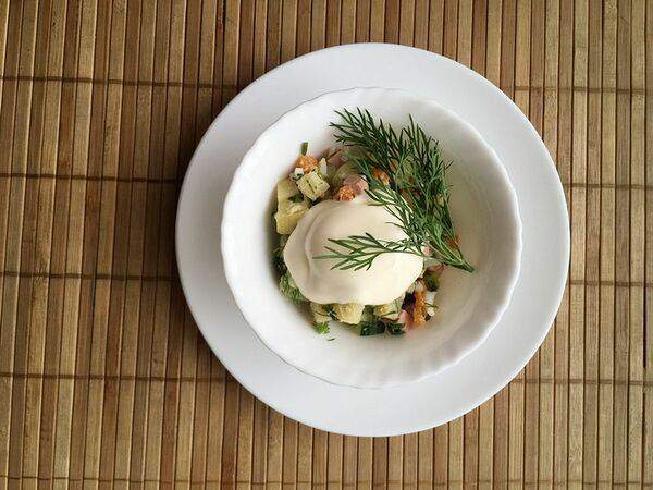 Кафе Мария - Салат Оливье