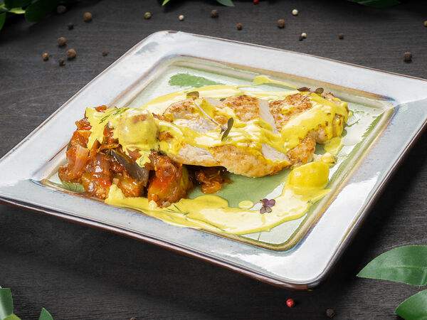 Мята Platinum - Куриная грудка гриль с классическим рататуем