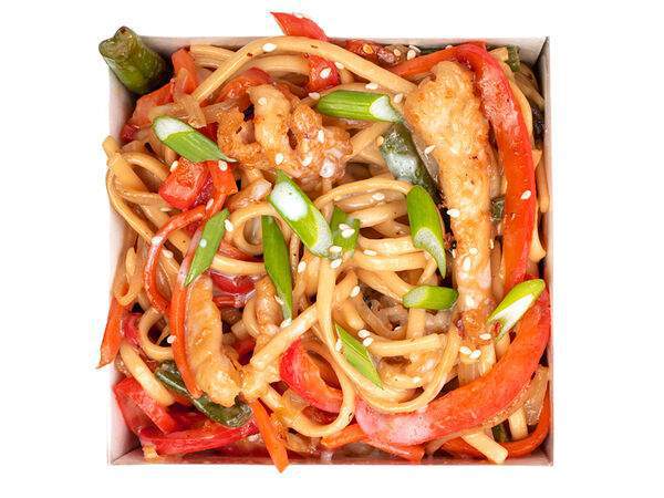 Edoo - Вок с курицей (сливочный)