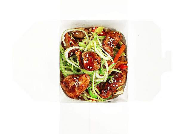 Якагама - Лапша удон с курицей