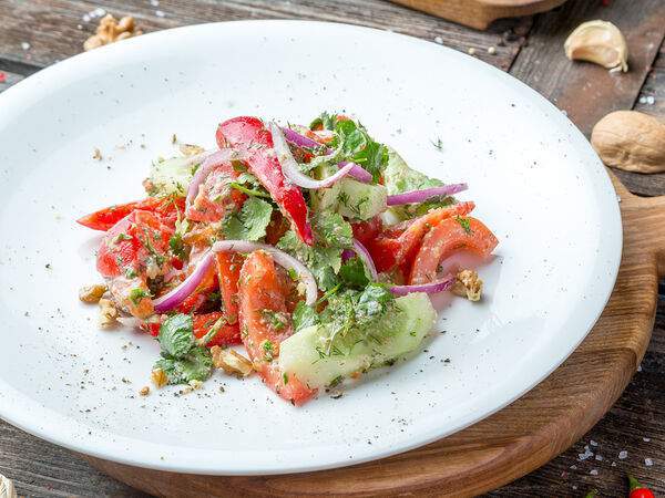 Кафе Барашки - Салат из томатов