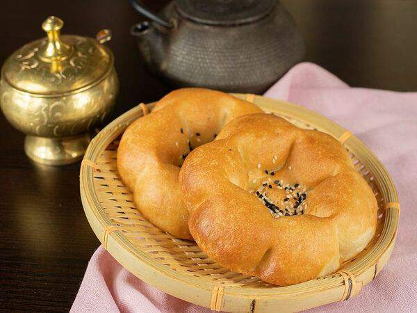 Чайхона - Узбекская лепешка Оби-нон