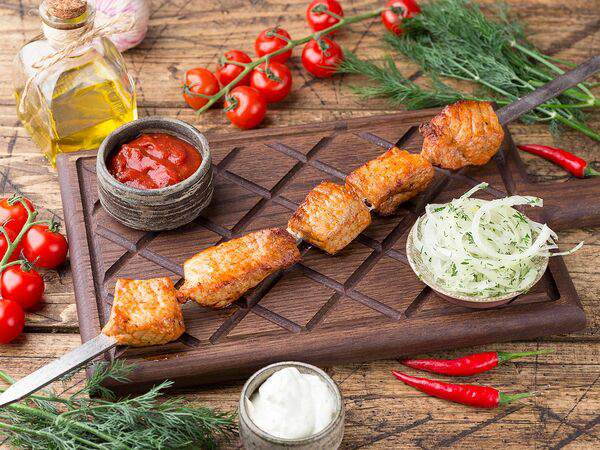 Гурман - Шашлык из cвинoй шейки